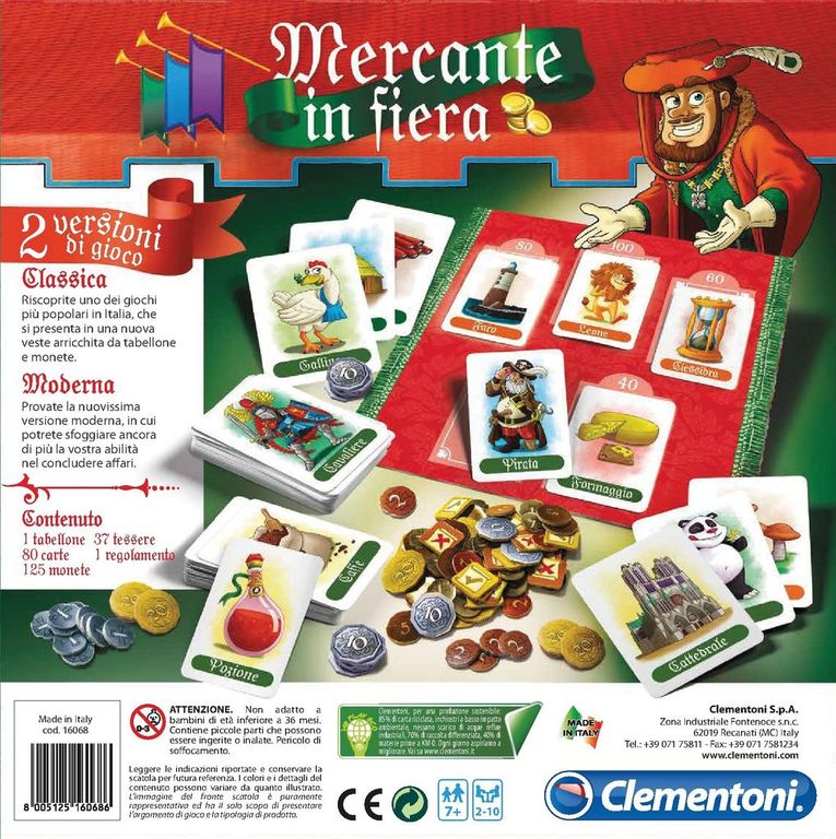 Mercante in Fiera, Board Game