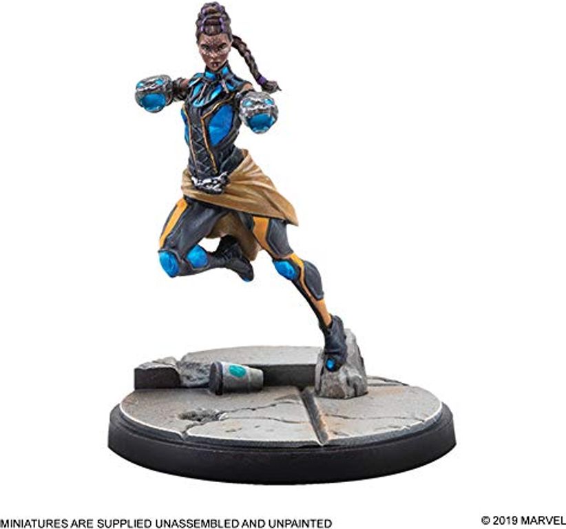 Marvel: Crisis Protocol – Shuri and Okoye miniatuur