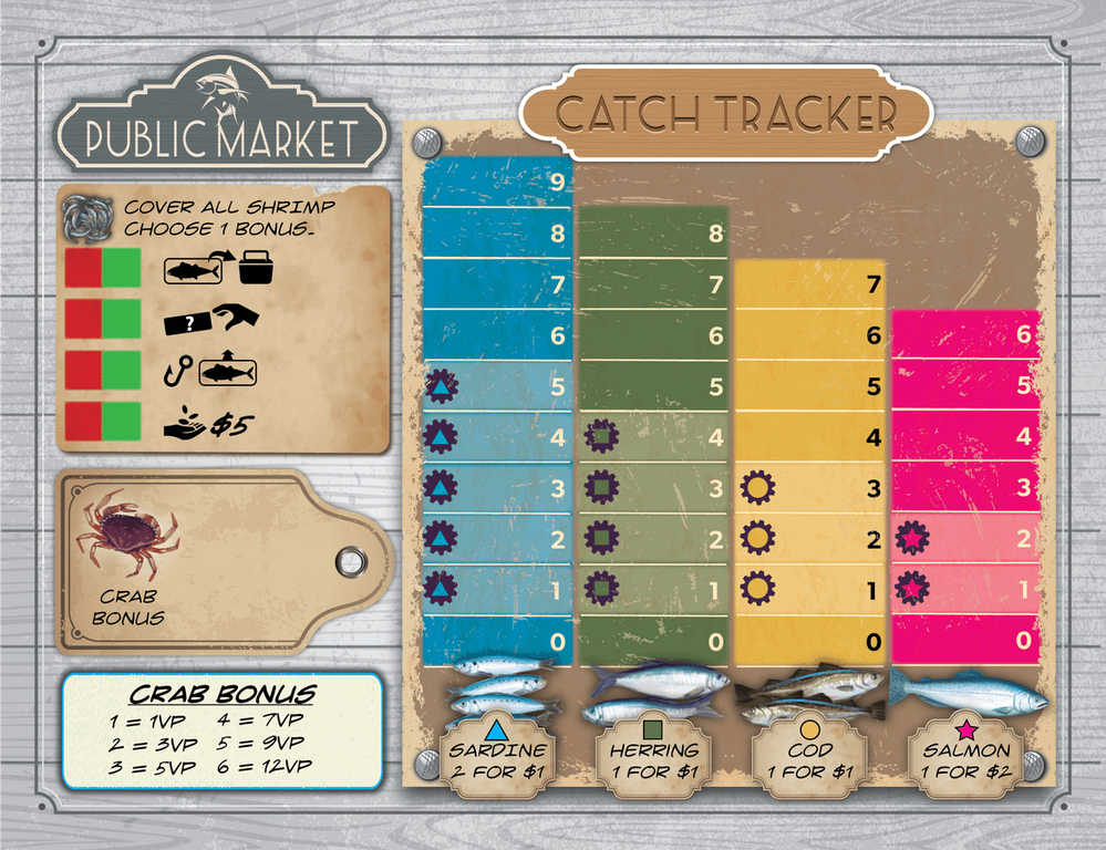 Public Market game board