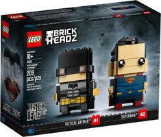 LEGO® BrickHeadz™ Batman™ corazzato & Superman™