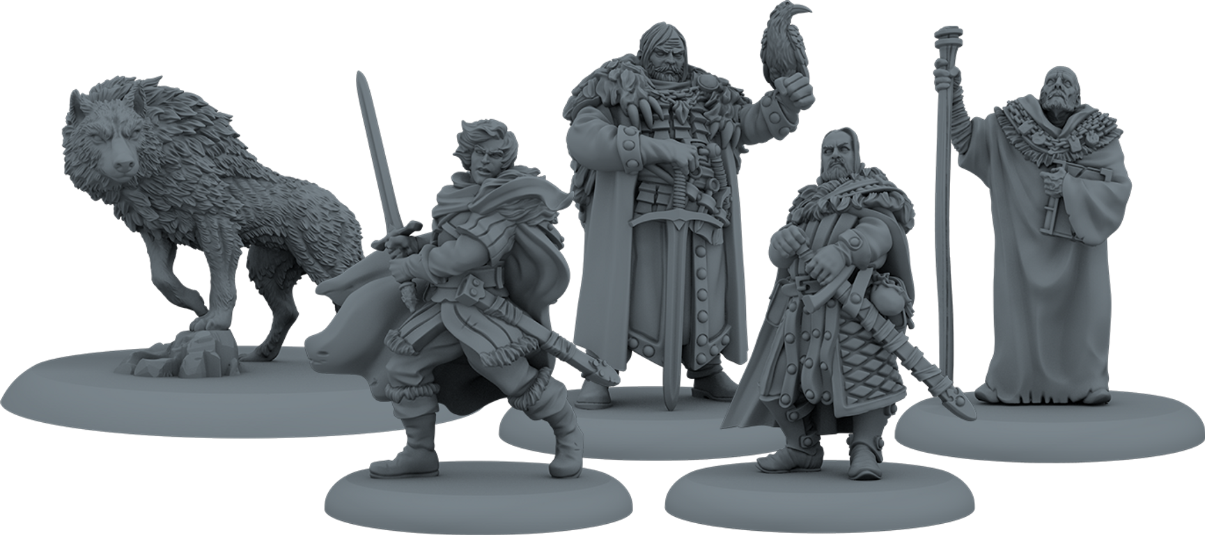 A Song of Ice & Fire: Tabletop Miniatures Game - Night's Watch Starter Set miniature