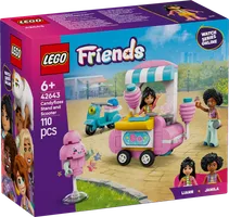 LEGO® Friends Bancarella di zucchero filato e scooter