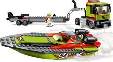 LEGO® City Race Boat Transporter gameplay