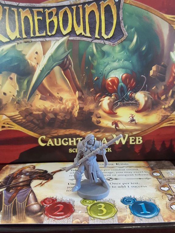 Runebound (Third Edition): Caught in a Web - Scenario Pack miniatuur