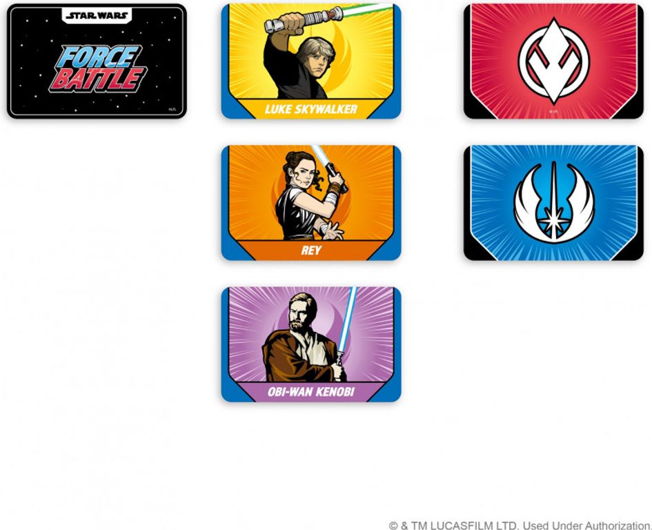 Star Wars: Force Battle cards