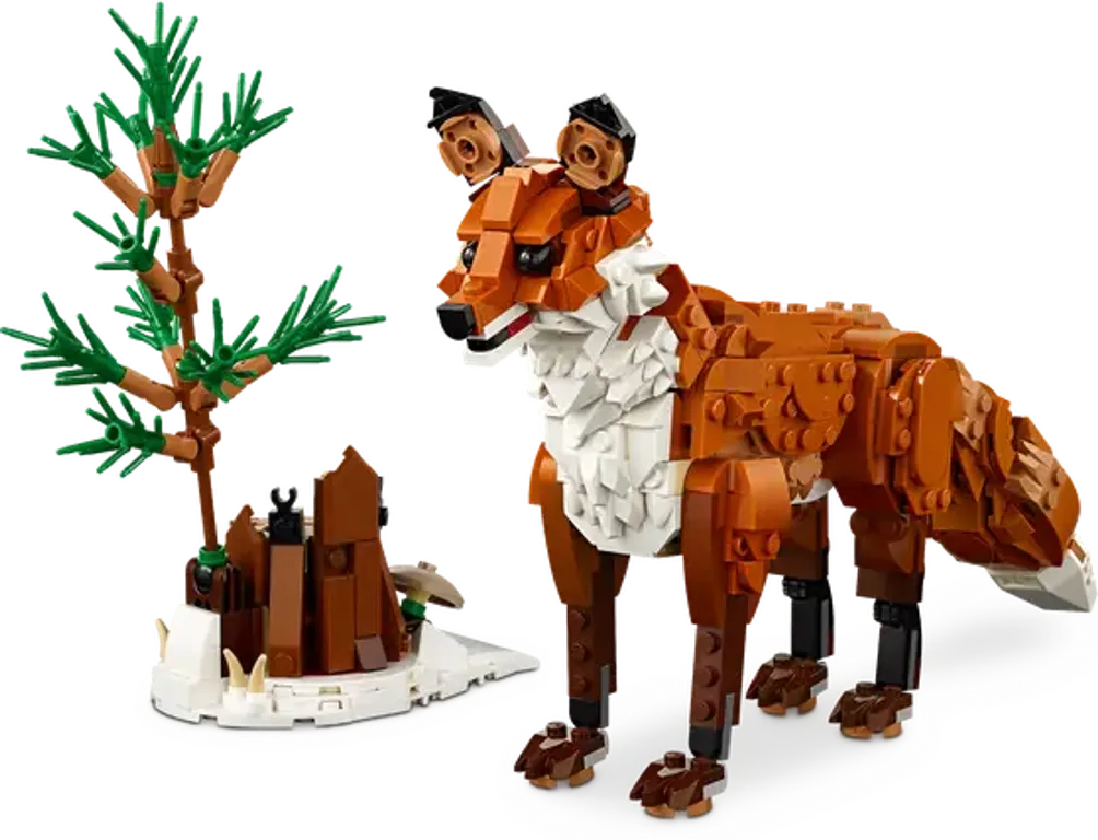 LEGO® Creator Les animaux de la forêt: Le renard roux composants