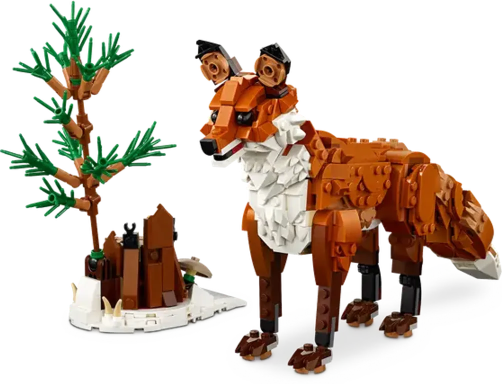 LEGO® Creator Forest Animals: Red Fox components