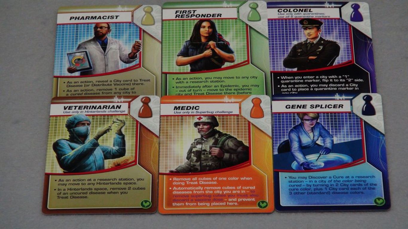 Pandemic: Estado de Emergencia cartas