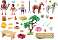 Playmobil® Country Pony Farm Birthday Party components