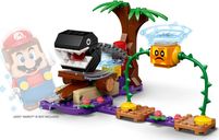 LEGO® Super Mario™ Uitbreidingsset: Chain Chomp-junglegevecht componenten