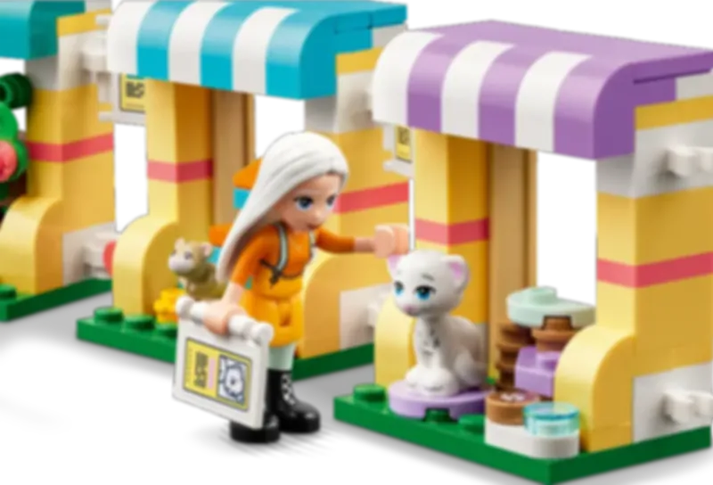 LEGO® Friends Huisdieren adoptiedag componenten