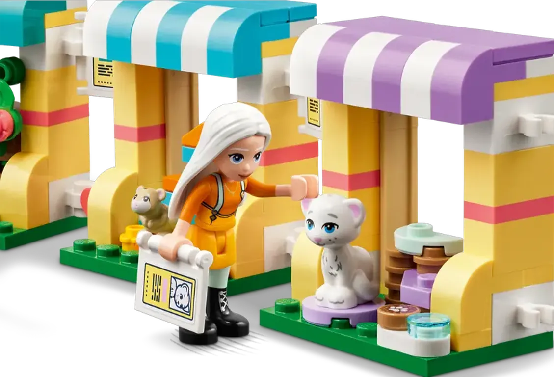 LEGO® Friends Pet Adoption Day components