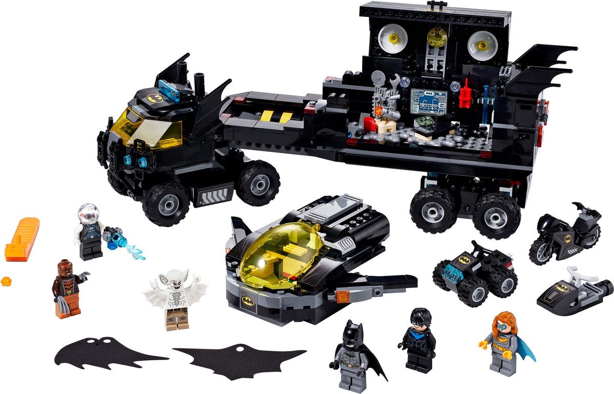 LEGO® DC Superheroes Bat-base mobile componenti