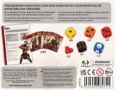 Dungeon Saga Origins: The Dice Game dos de la boîte