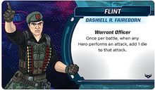 G.I. JOE Mission Critical: Vanguard Strike Flint carta