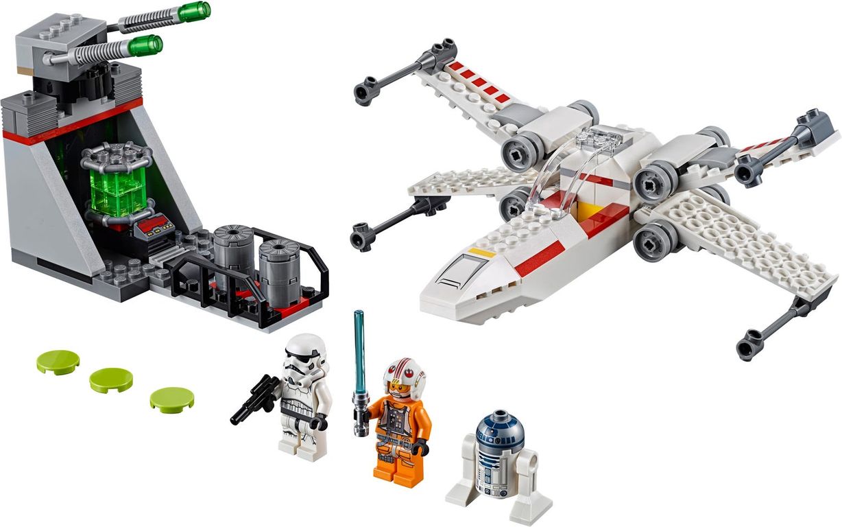 LEGO® Star Wars Chasseur stellaire X-Wing™ de la tranchée composants