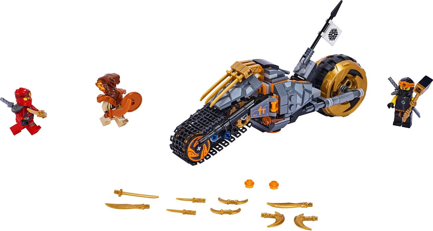 LEGO® Ninjago Coles Offroad-Bike composants