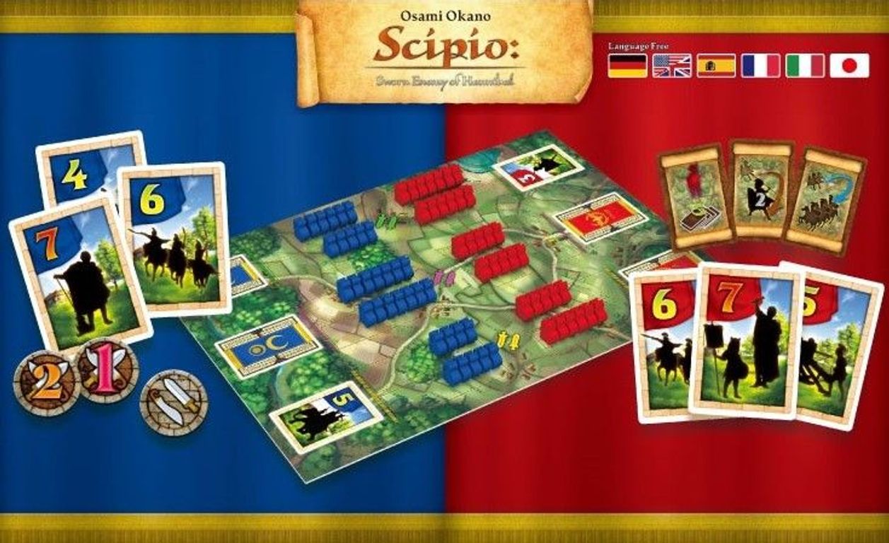 SCIPIO: Sworn Enemy of Hannibal componenti