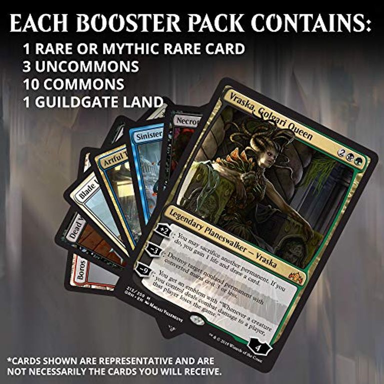 Magic The Gathering - Guilds of Ravnica Bundle kaarten