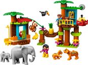 LEGO® DUPLO® Baumhaus im Dschungel komponenten