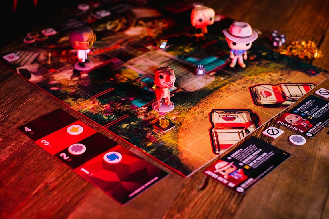 Funkoverse Juego de Estrategia: Jurassic Park 100 jugabilidad