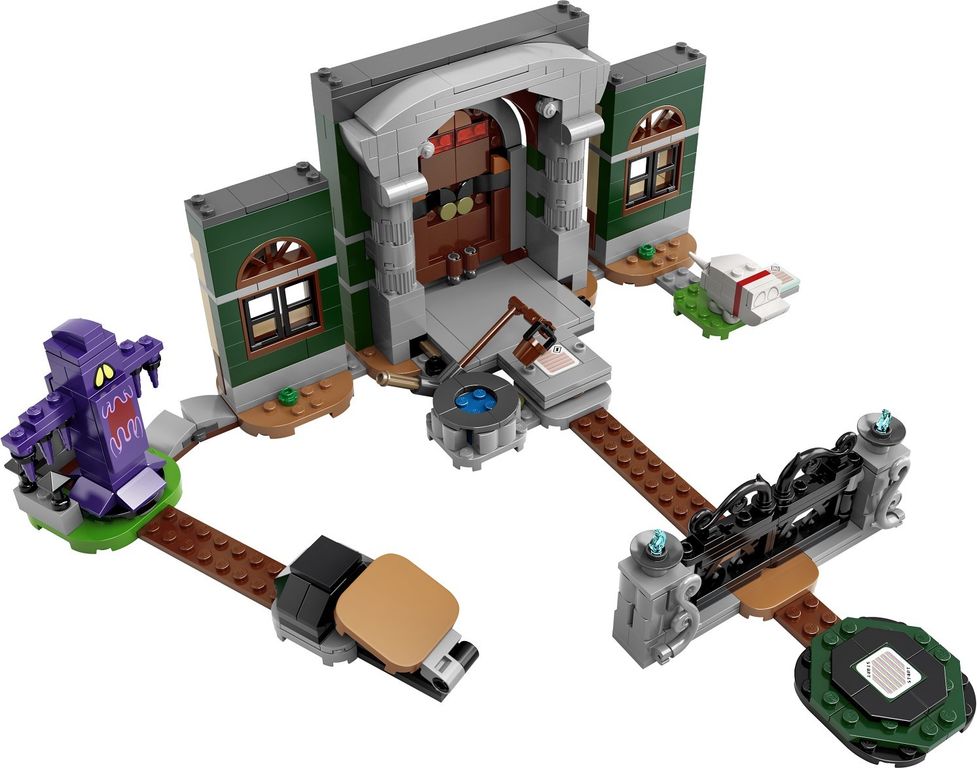 LEGO® Super Mario™ Ensemble d'extension L’entrée de Luigi’s Mansion™ composants