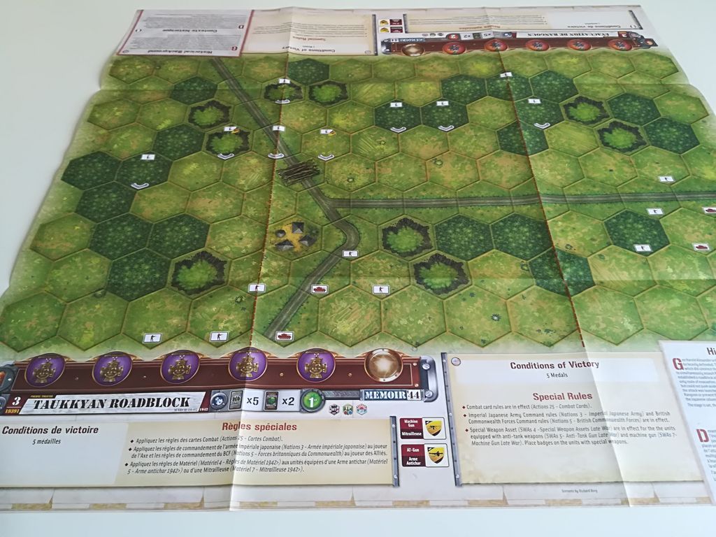 Memoir '44: Through Jungle and Desert komponenten