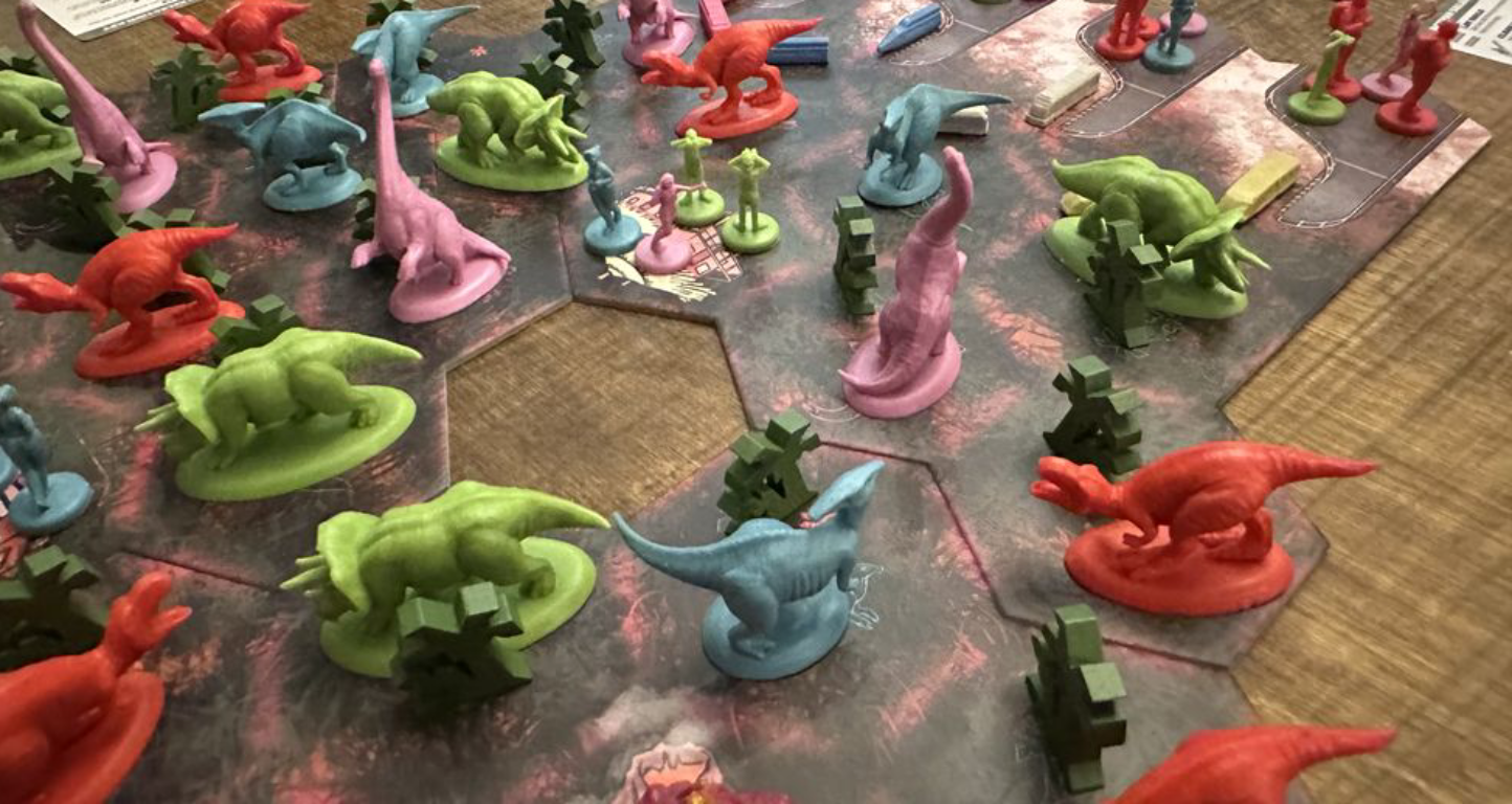 Cretaceous Rails miniatures