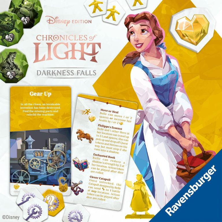 Chronicles of Light: Darkness Falls (Disney Edition) composants