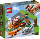 LEGO® Minecraft Het Taiga avontuur achterkant van de doos