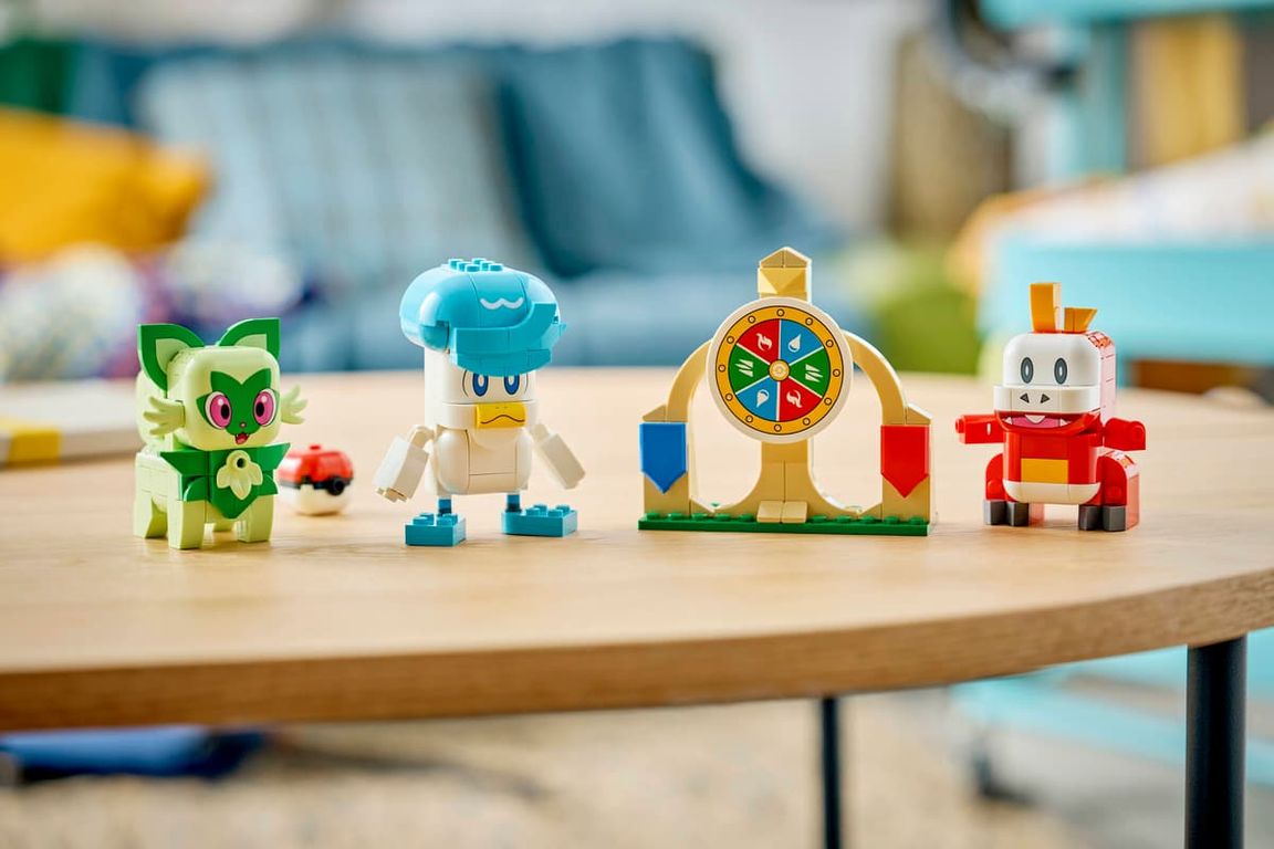 LEGO® Pokémon™ SMART Play™: Sprigatito, Fuecoco and Quaxly Battle