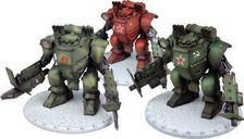 Dust Tactics: KV47 Recovery & Demolition Walker - "Maksim / Marlen / Melor / Mikhail" miniatures