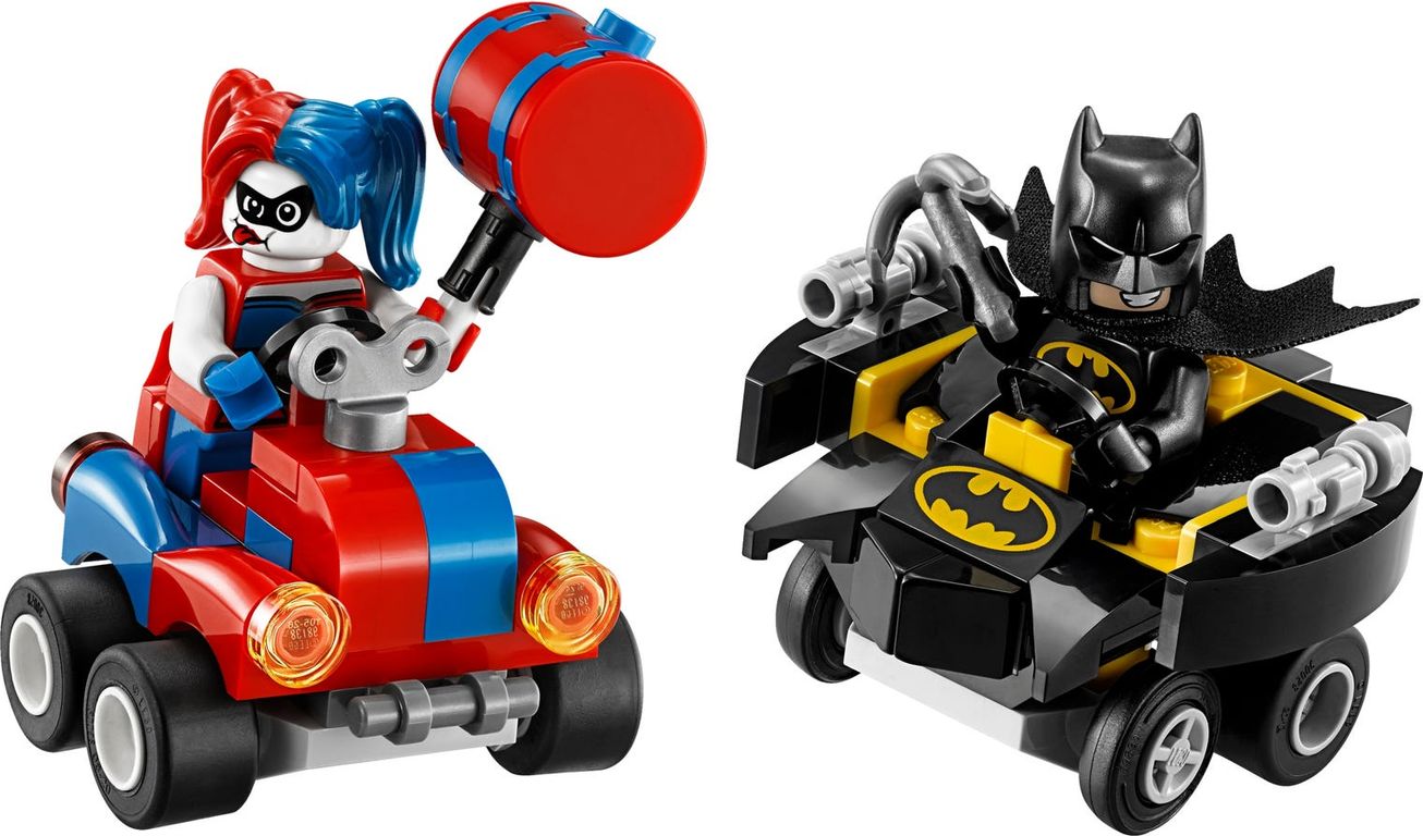 LEGO® DC Superheroes Mighty Micros: Batman™ vs. Harley Quinn™ componenten