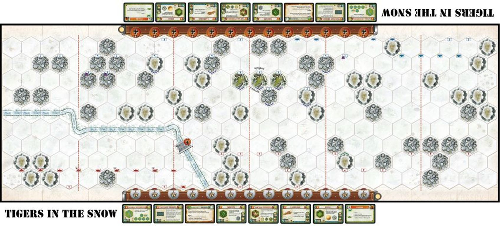 Memoir '44: Tigers in the Snow tavolo da gioco