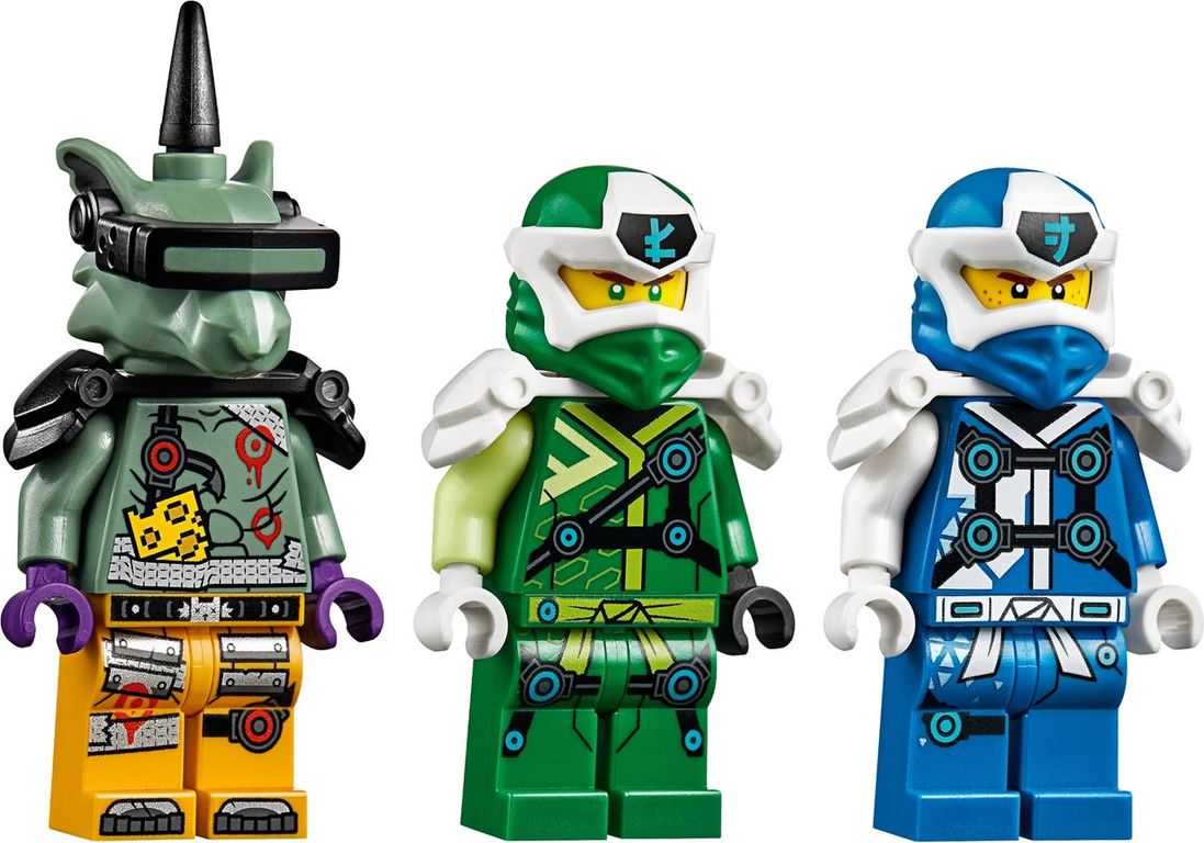 LEGO® Ninjago Les bolides de Jay et Lloyd figurines