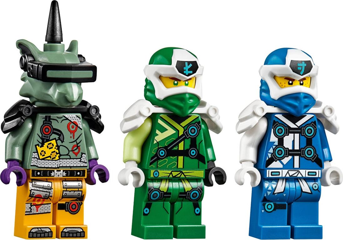 LEGO® Ninjago Vehículos Supremos de Jay y Lloyd minifiguras