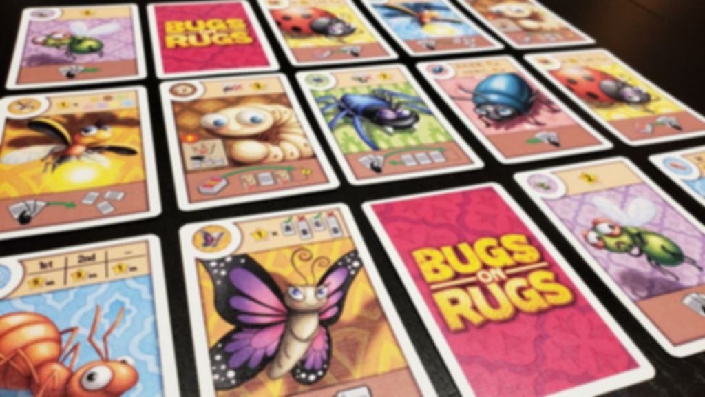 Bugs on Rugs cards