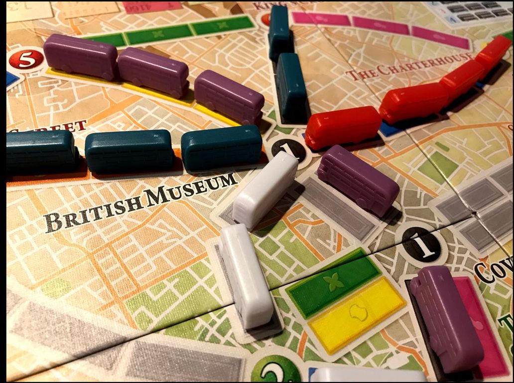 Ticket to Ride: Londres jugabilidad