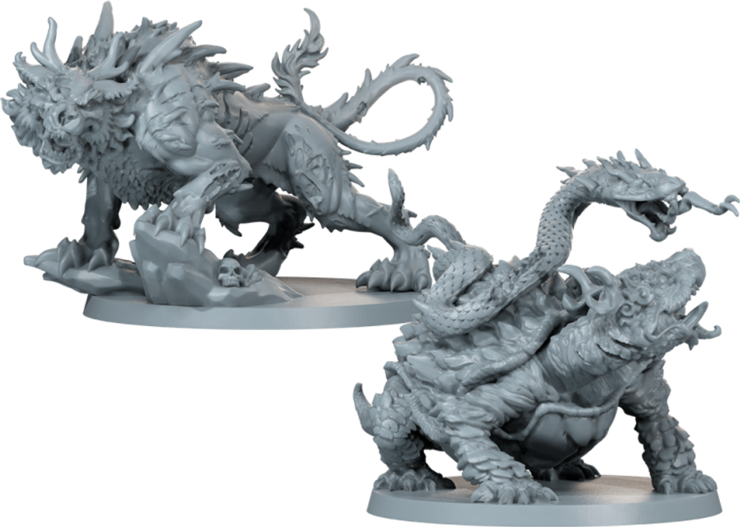 Zombicide: Divine Beasts miniaturen