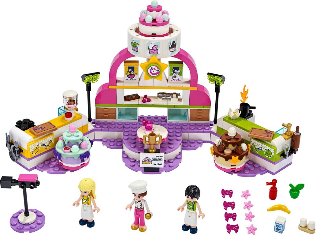 LEGO® Friends Baking Competition components