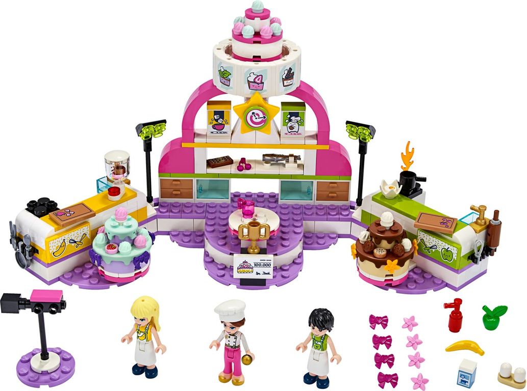 LEGO® Friends Le concours de pâtisserie composants