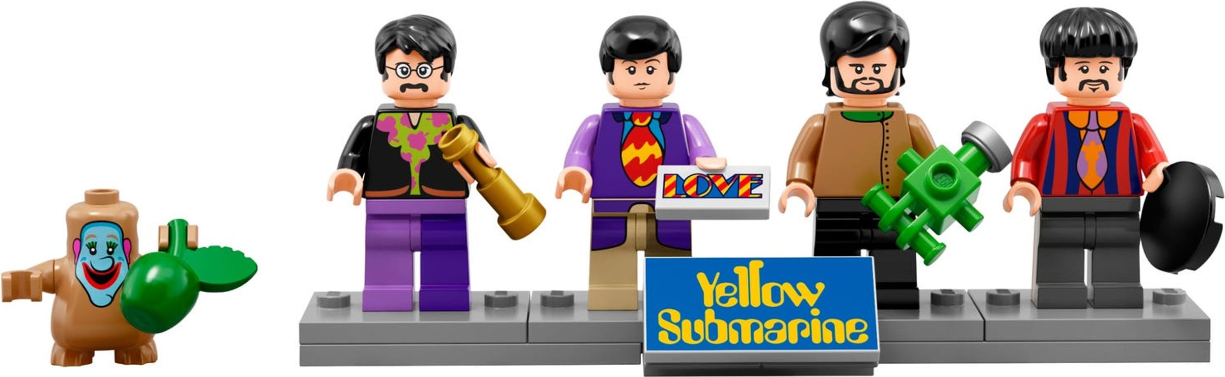 LEGO® Ideas Yellow Submarine minifigures