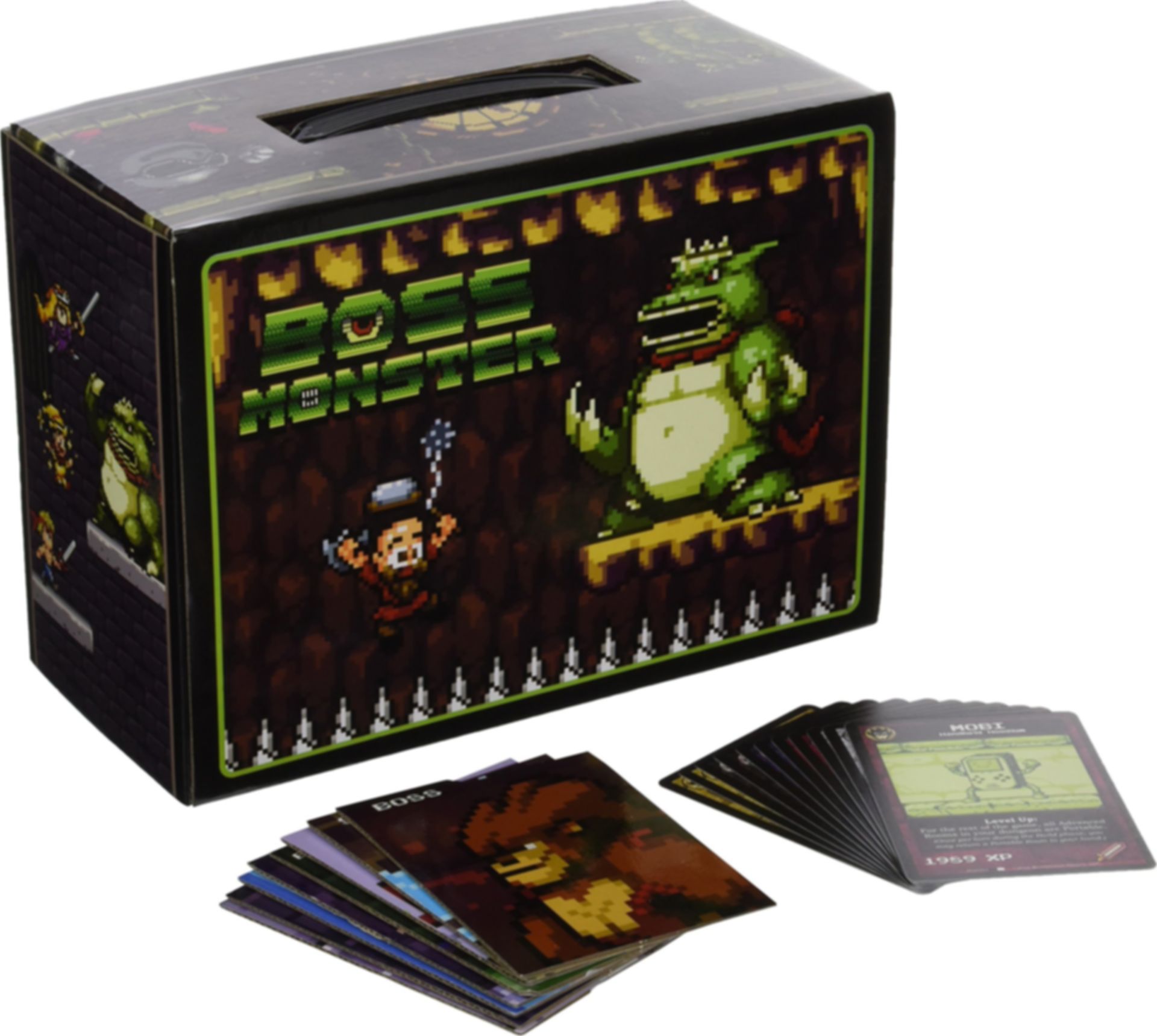 Boss Monster Collectors Box components