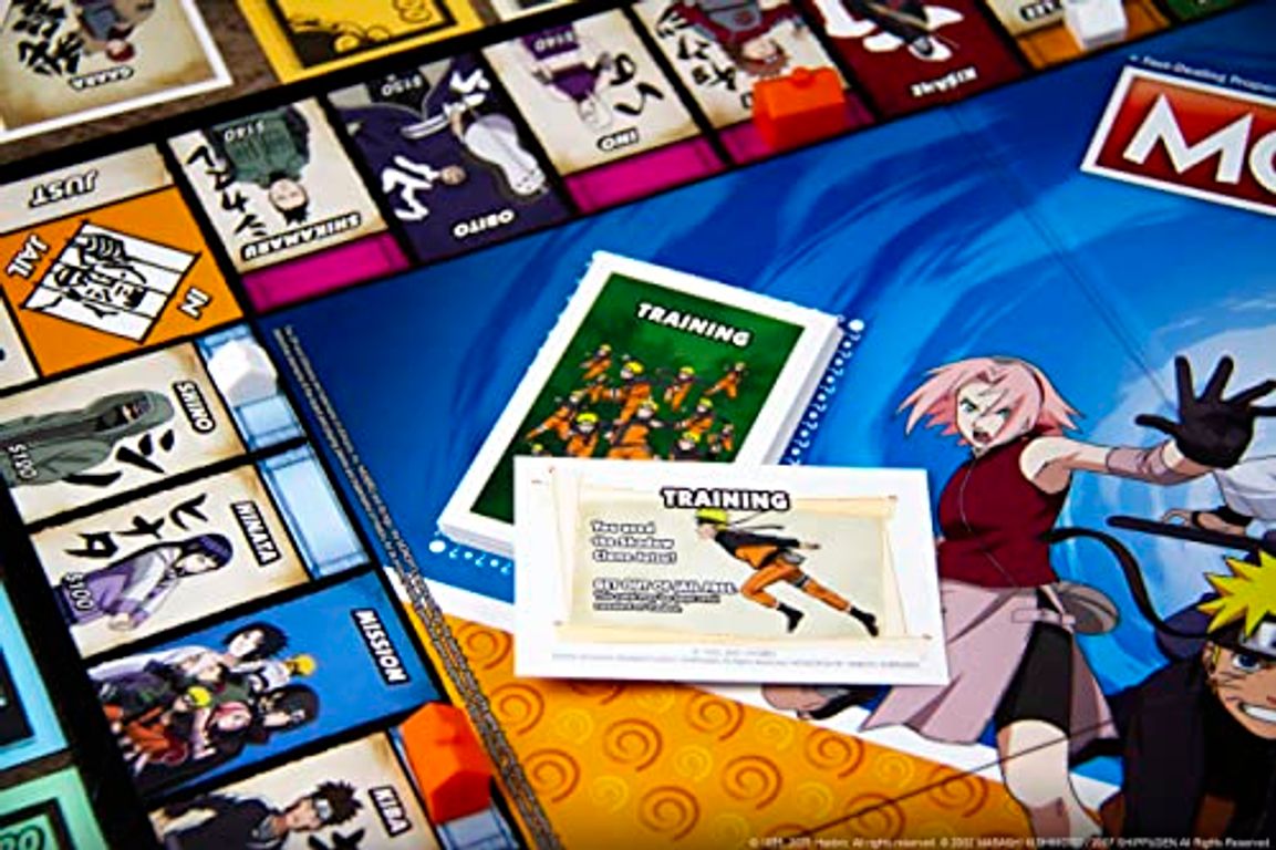 Monopoly: Naruto game board