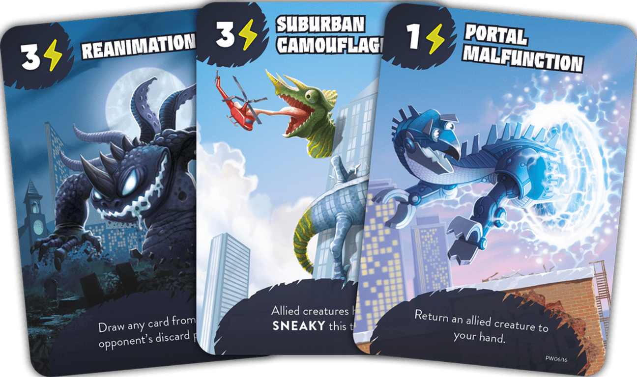 Mindbug x King of Tokyo cards