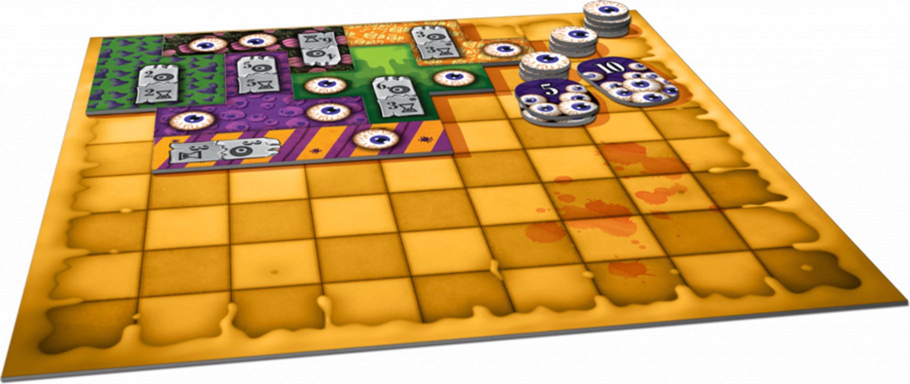 Patchwork: Halloween Edition components