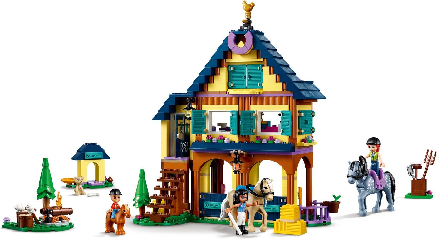 LEGO® Friends Forest Horseback Riding Center gameplay