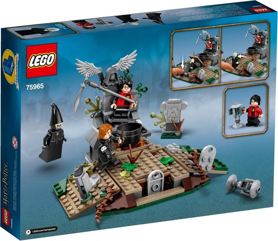 LEGO® Harry Potter™ La Résurrection de Voldemort™ rückseite der box