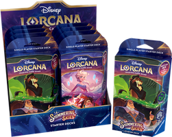 Disney Lorcana: Shimmering Skies - Starter Deck Display (8 pcs)