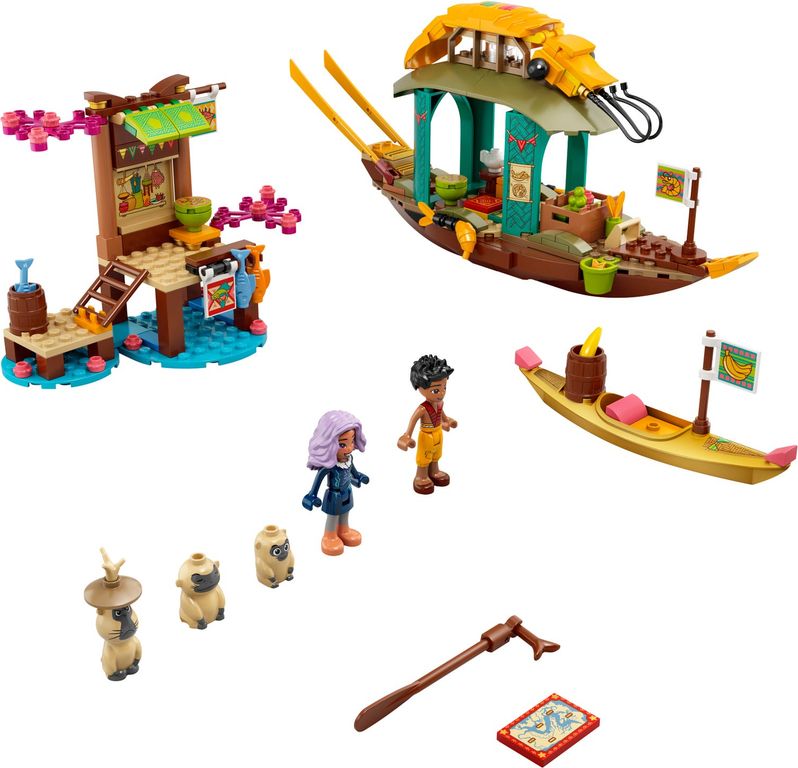 LEGO® Disney Boun's Boat components
